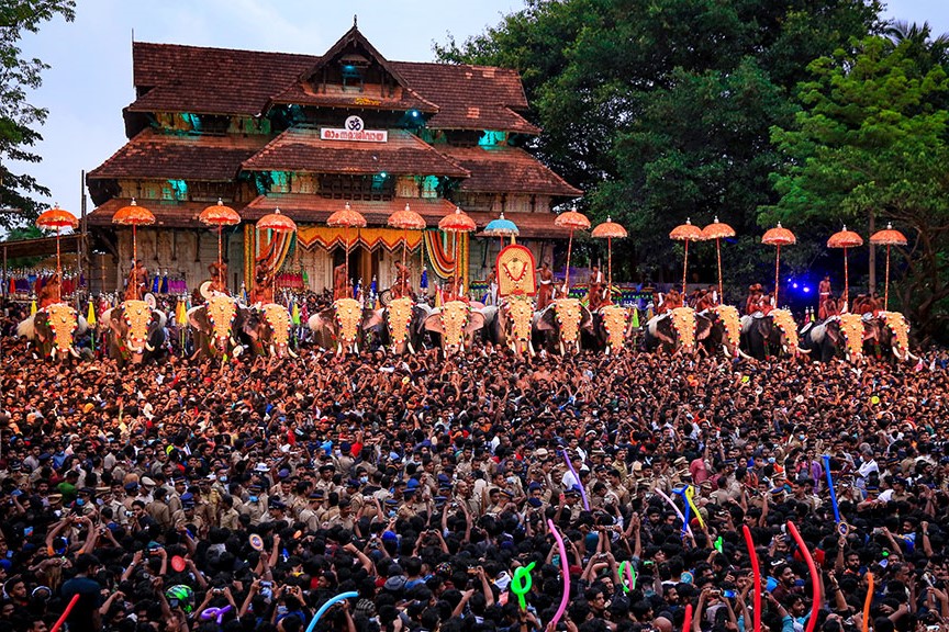 Thrissur Pooram, Thrissur