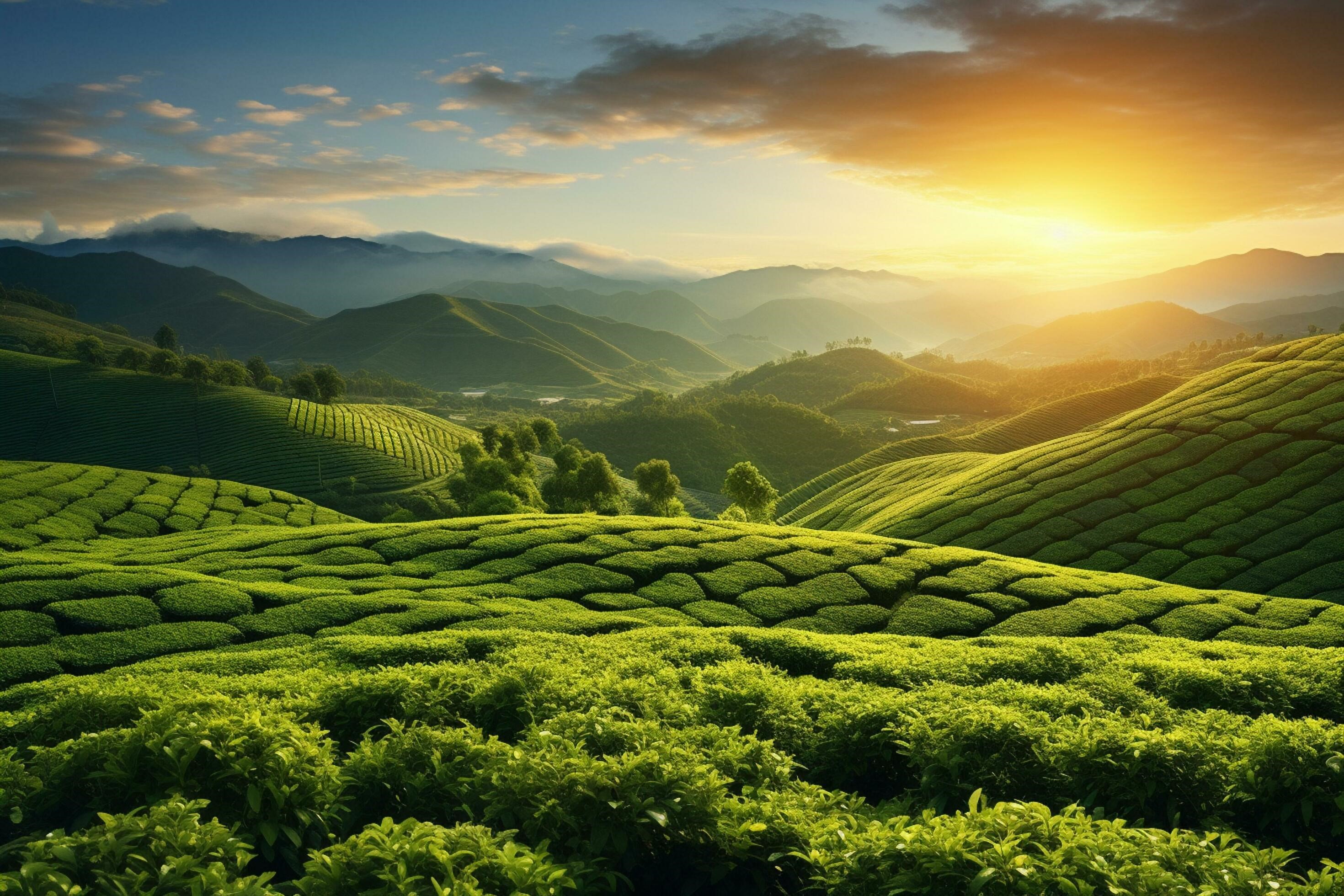 Tea Gardens, Munnar